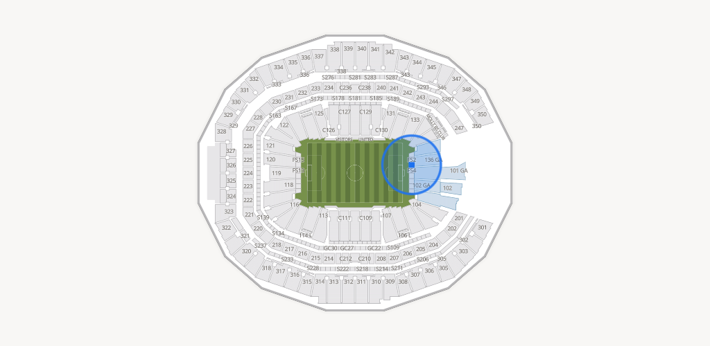 Mercedes-Benz Stadium Seating Chart