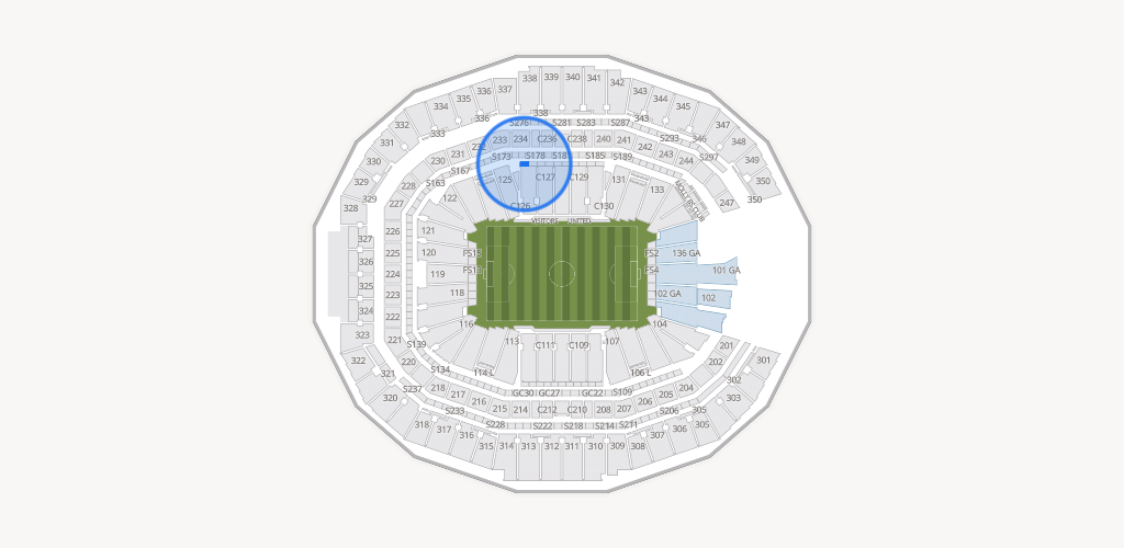 Mercedes-Benz Stadium Seating Chart