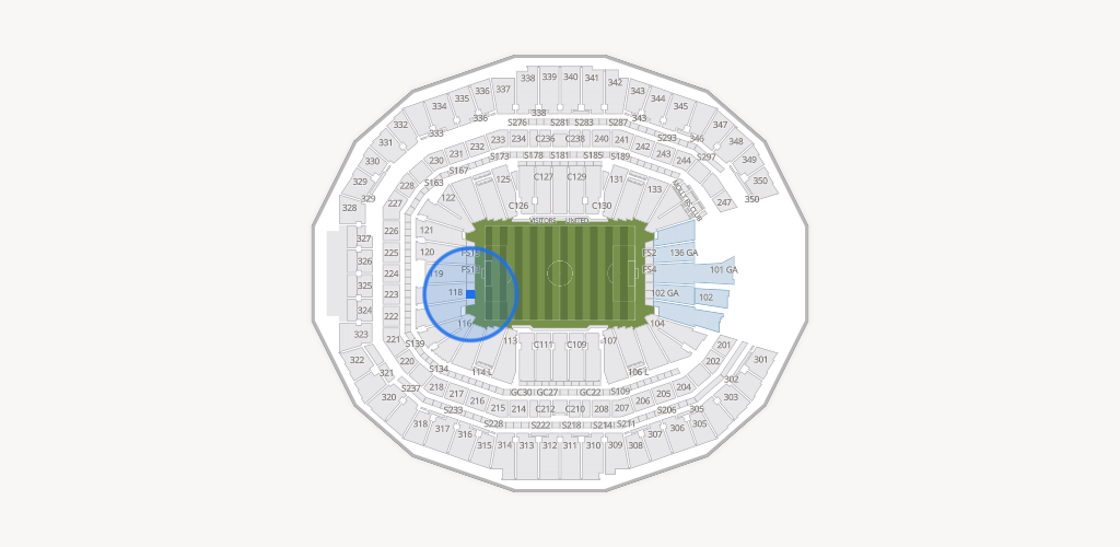 Mercedes-Benz Stadium Seating Chart