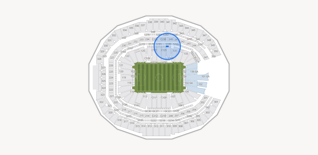 Mercedes-Benz Stadium Seating Chart