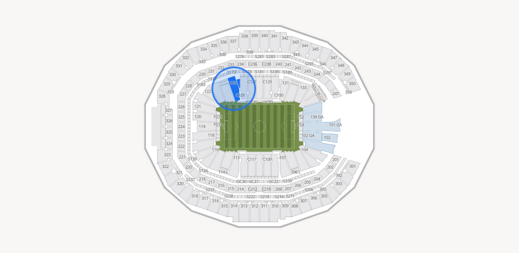Mercedes-Benz Stadium Seating Chart