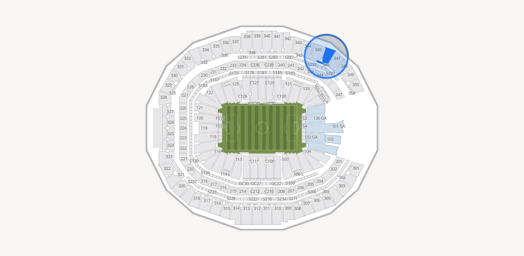 Mercedes-Benz Stadium Seating Chart