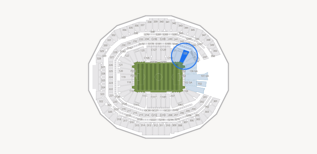Mercedes-Benz Stadium Seating Chart