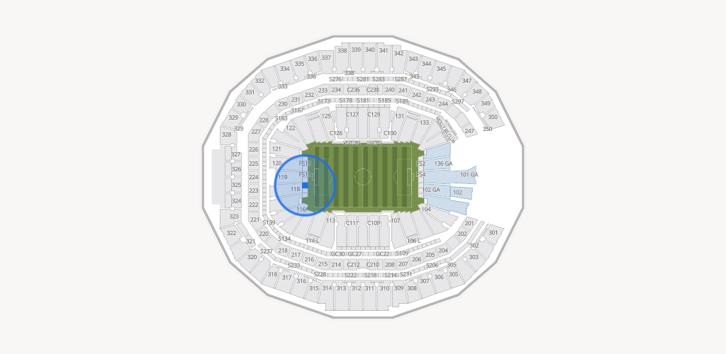 Mercedes-Benz Stadium Seating Chart