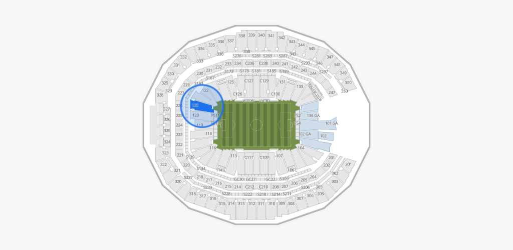 Mercedes-Benz Stadium Seating Chart