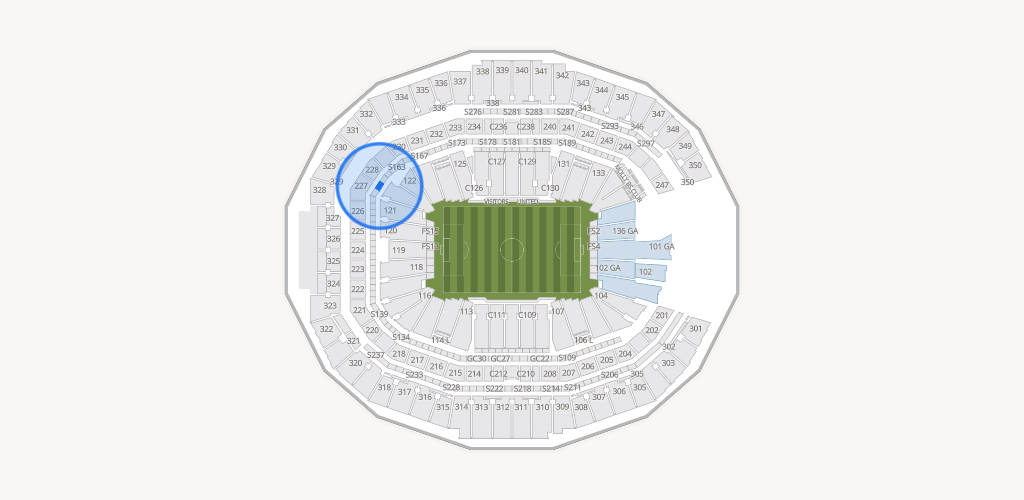 Mercedes-Benz Stadium Seating Chart