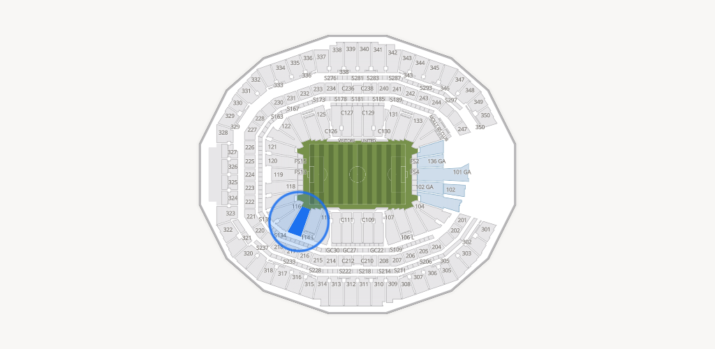 Mercedes-Benz Stadium Seating Chart