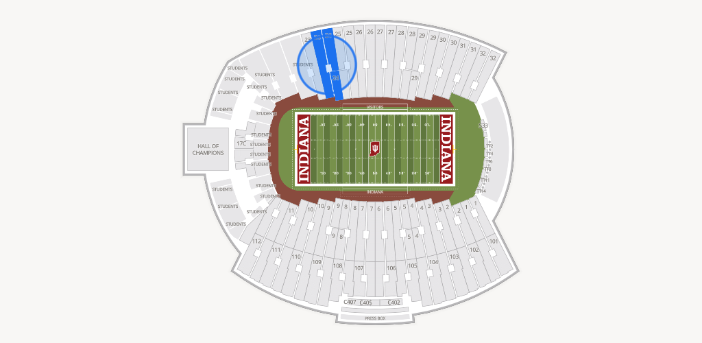 Merchants Bank Field at Memorial Stadium Seating Chart