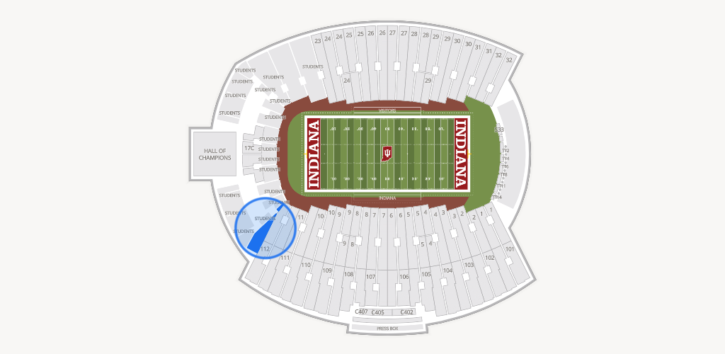 Merchants Bank Field at Memorial Stadium Seating Chart