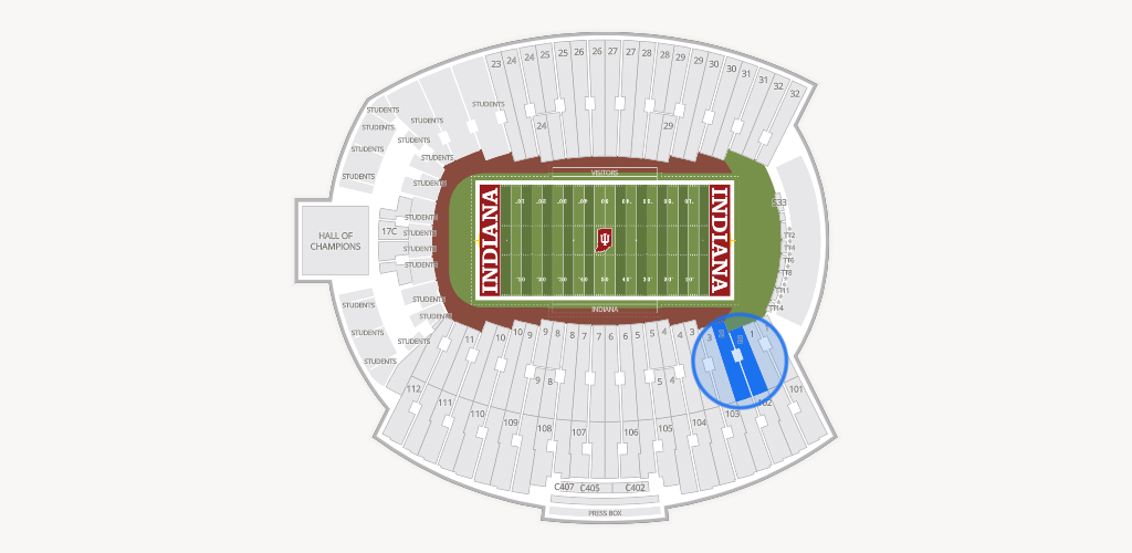 Merchants Bank Field at Memorial Stadium Seating Chart