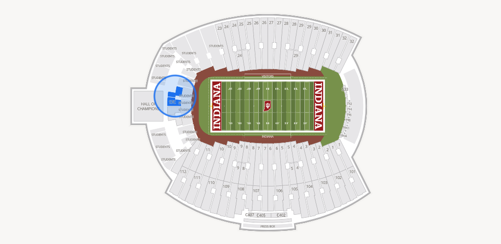 Merchants Bank Field at Memorial Stadium Seating Chart