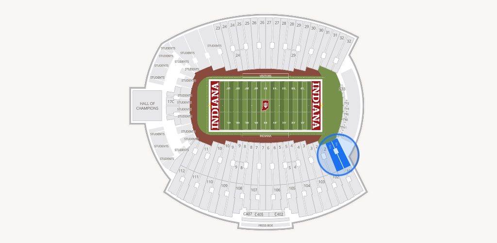 Merchants Bank Field at Memorial Stadium Seating Chart