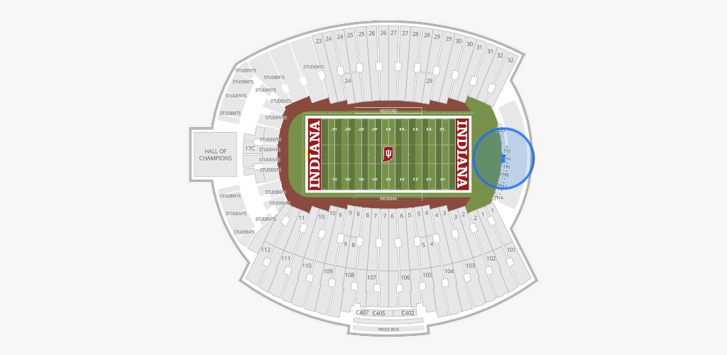Merchants Bank Field at Memorial Stadium Seating Chart