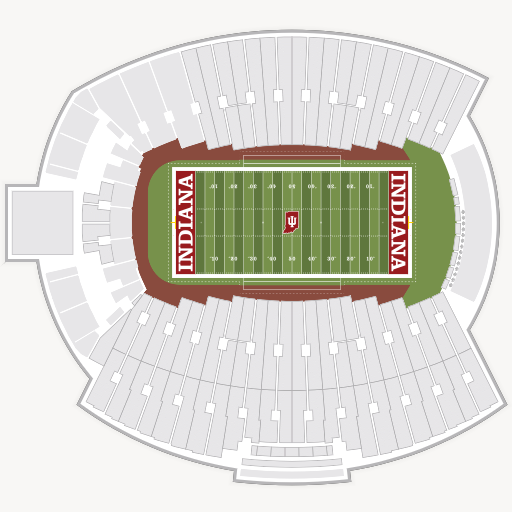 Merchants Bank Field at Memorial Stadium seating chart