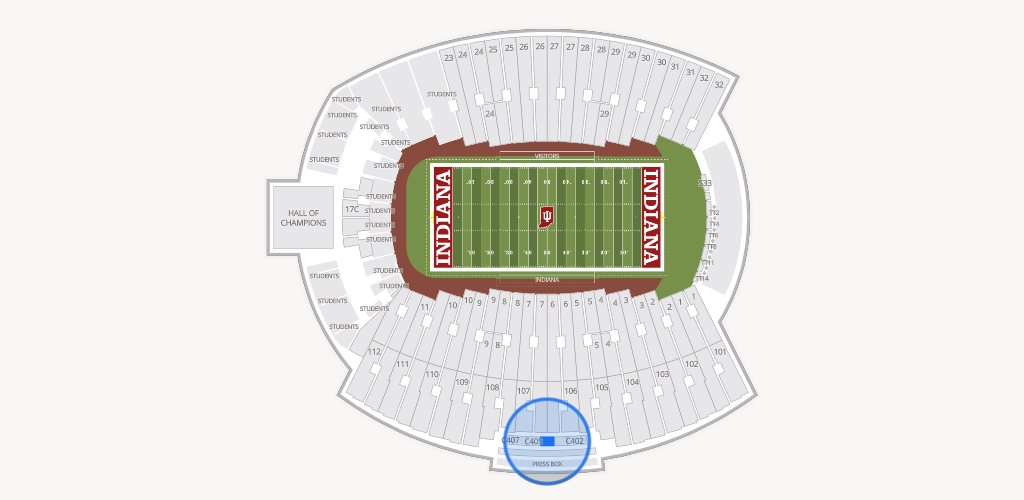 Merchants Bank Field at Memorial Stadium Seating Chart