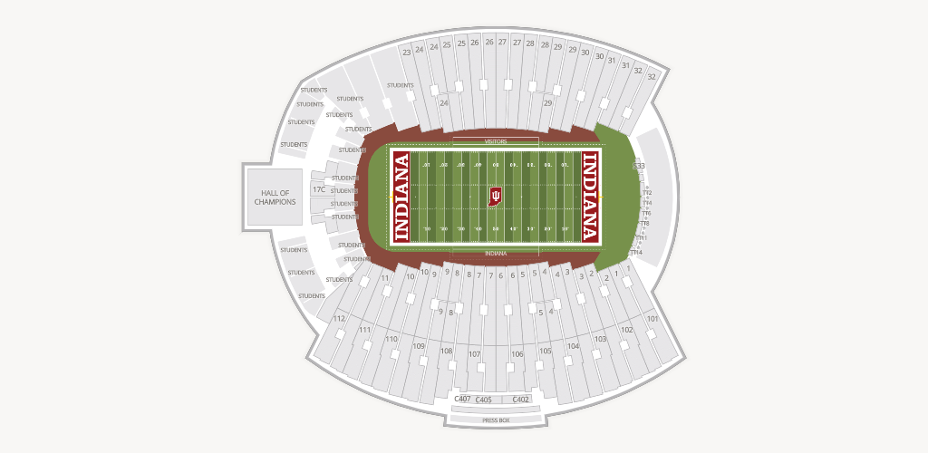 Merchants Bank Field at Memorial Stadium Seating Chart