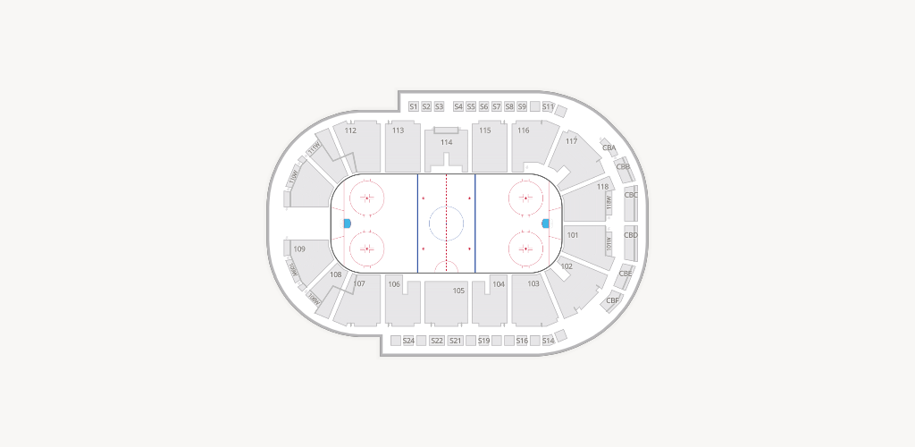 Meridian Centre Seating Chart
