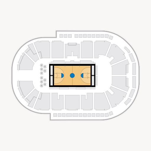 Meridian Centre seating chart