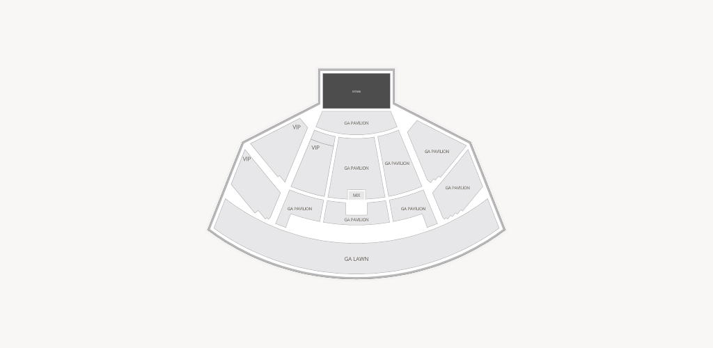 Merriweather Post Pavilion Seating Chart