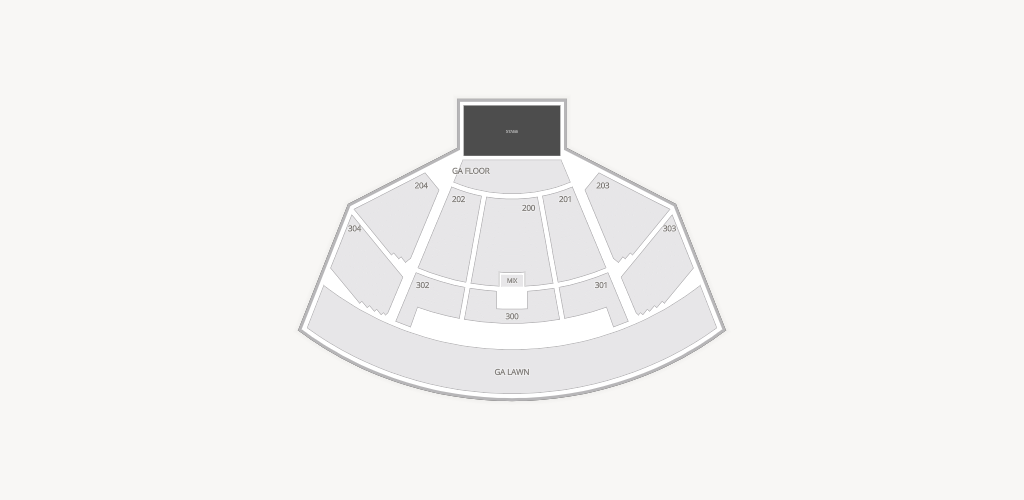 Merriweather Post Pavilion Seating Chart
