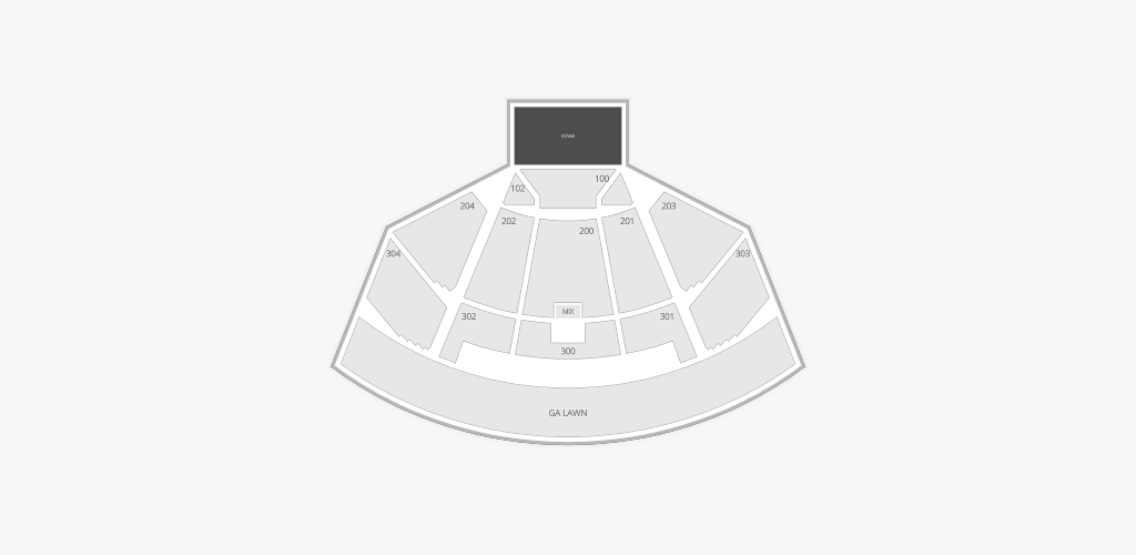 Merriweather Post Pavilion Seating Chart