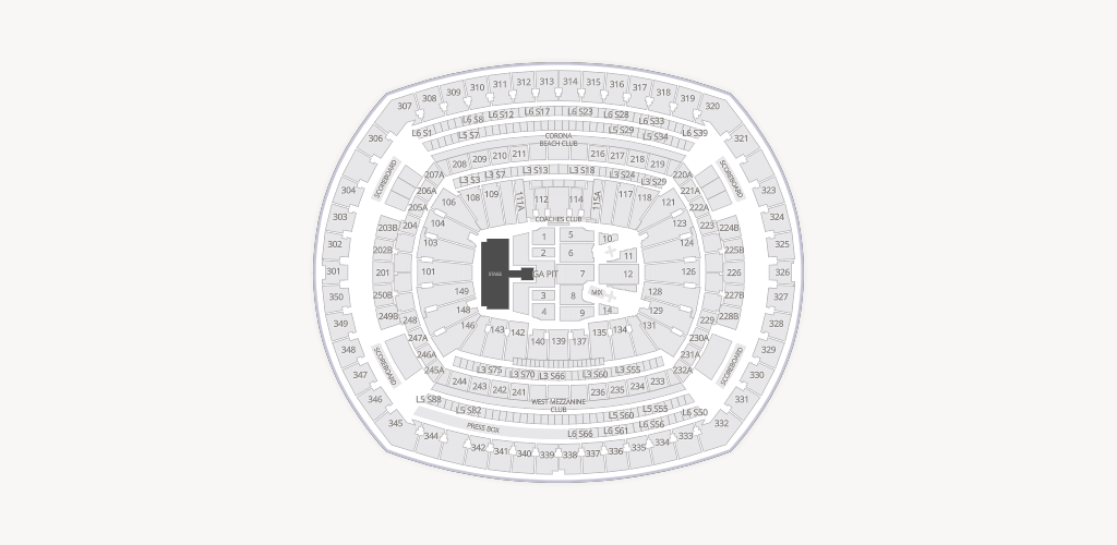 MetLife Stadium Seating Chart