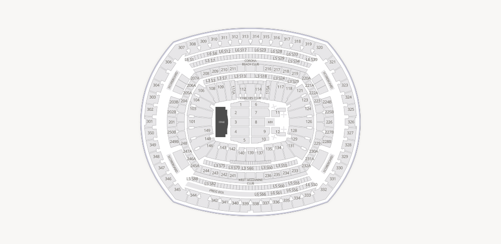MetLife Stadium Seating Chart