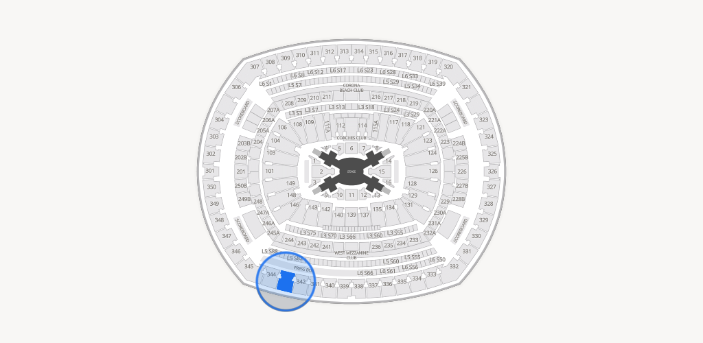 MetLife Stadium Seating Chart