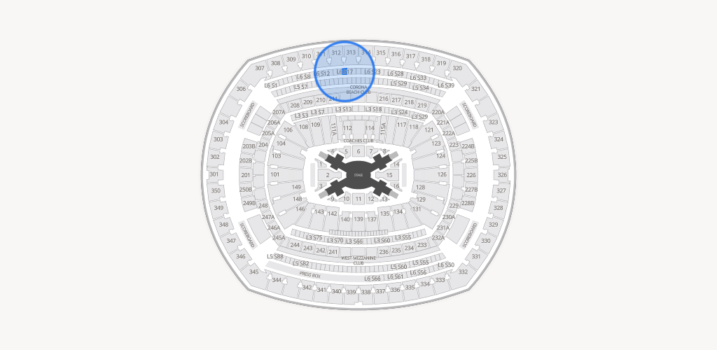 MetLife Stadium Seating Chart