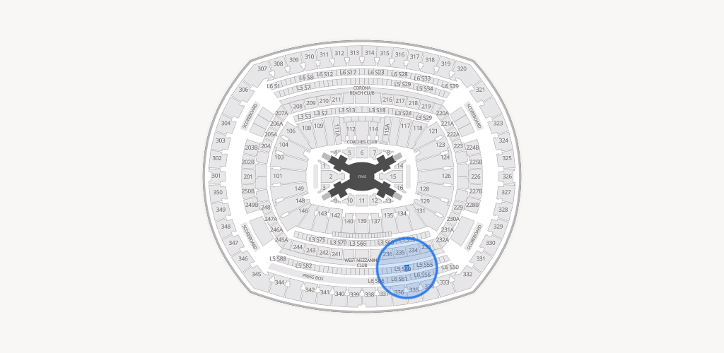 MetLife Stadium Seating Chart