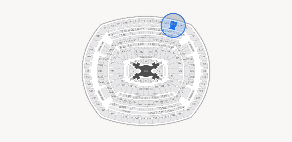 MetLife Stadium Seating Chart