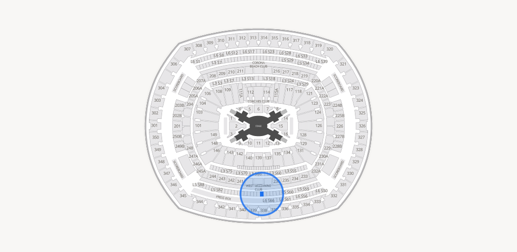 MetLife Stadium Seating Chart