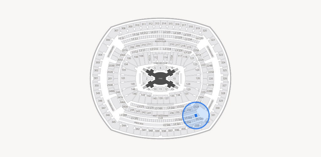 MetLife Stadium Seating Chart