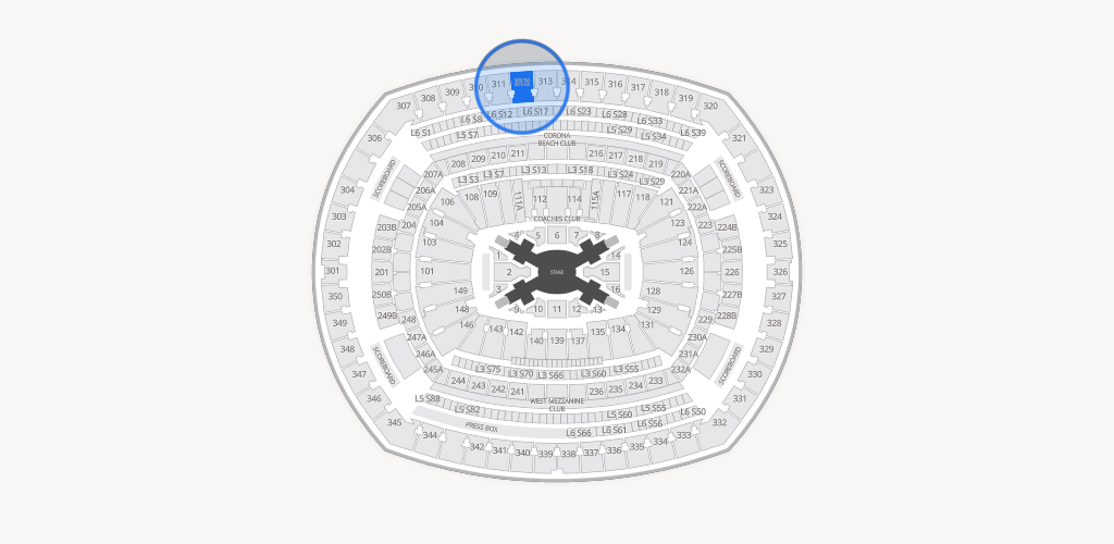 MetLife Stadium Seating Chart