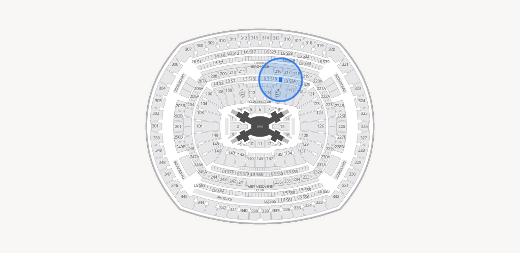 MetLife Stadium Seating Chart