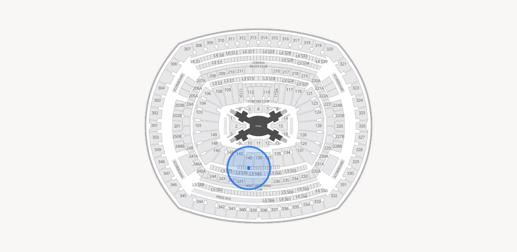 MetLife Stadium Seating Chart