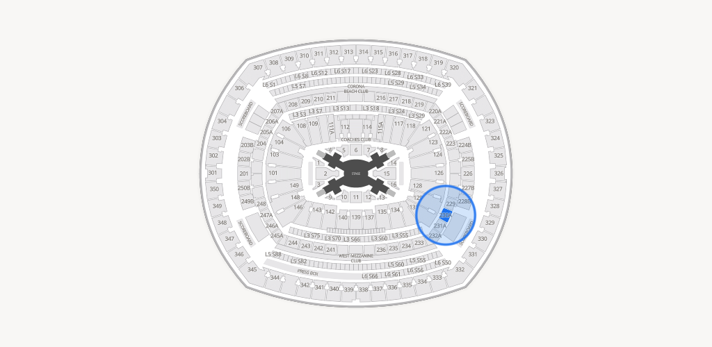 MetLife Stadium Seating Chart