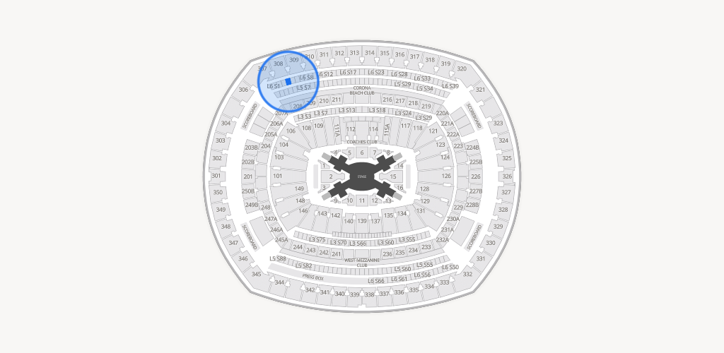 MetLife Stadium Seating Chart