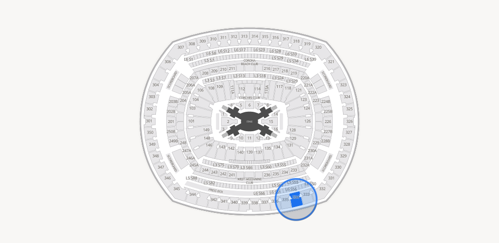 MetLife Stadium Seating Chart