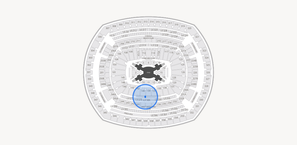 MetLife Stadium Seating Chart