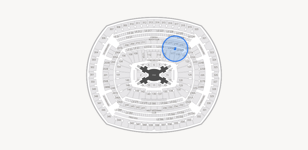 MetLife Stadium Seating Chart