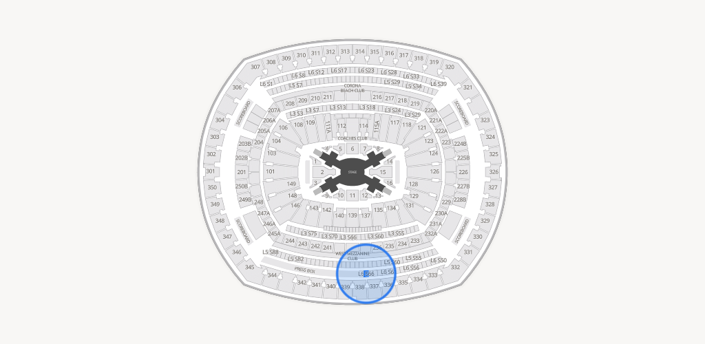 MetLife Stadium Seating Chart
