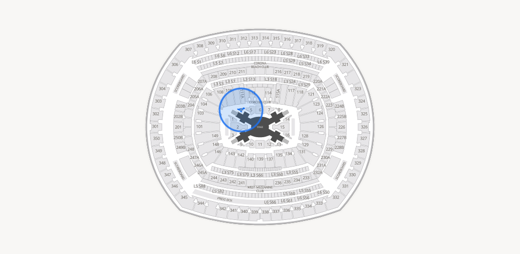 MetLife Stadium Seating Chart