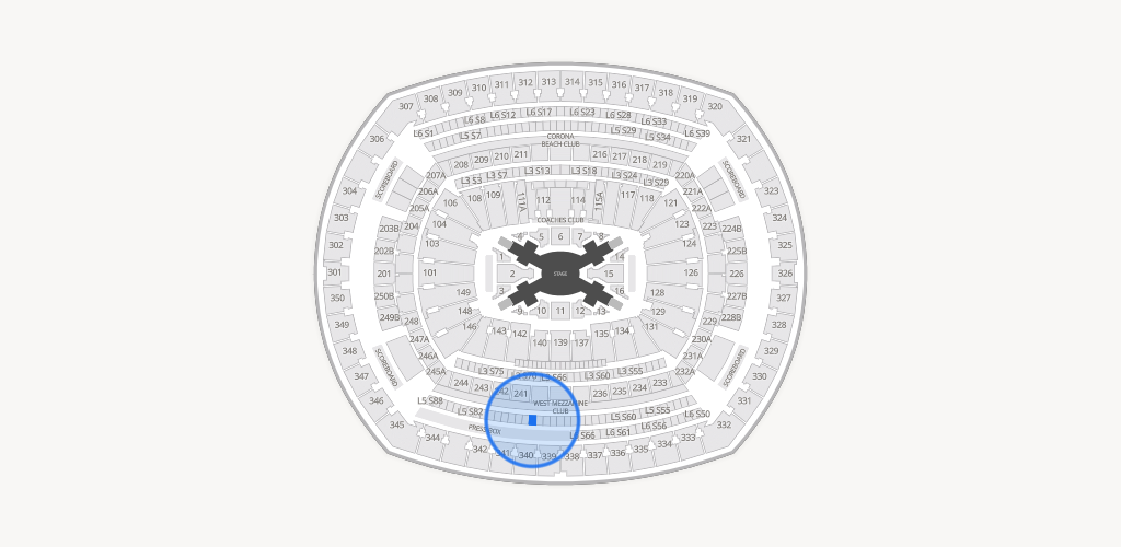 MetLife Stadium Seating Chart
