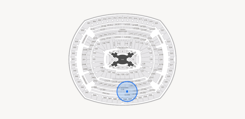 MetLife Stadium Seating Chart