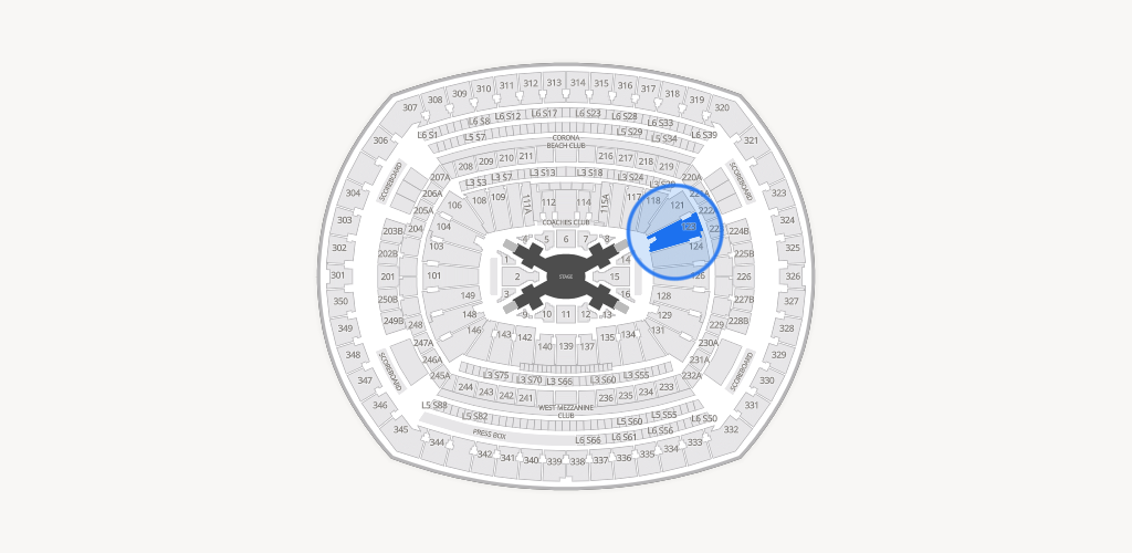 MetLife Stadium Seating Chart