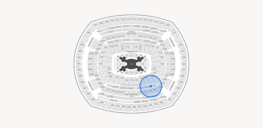 MetLife Stadium Seating Chart