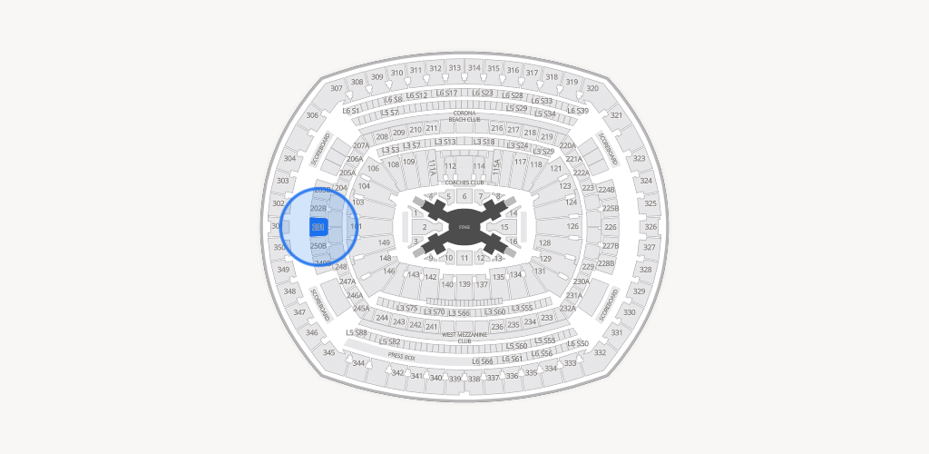 MetLife Stadium Seating Chart