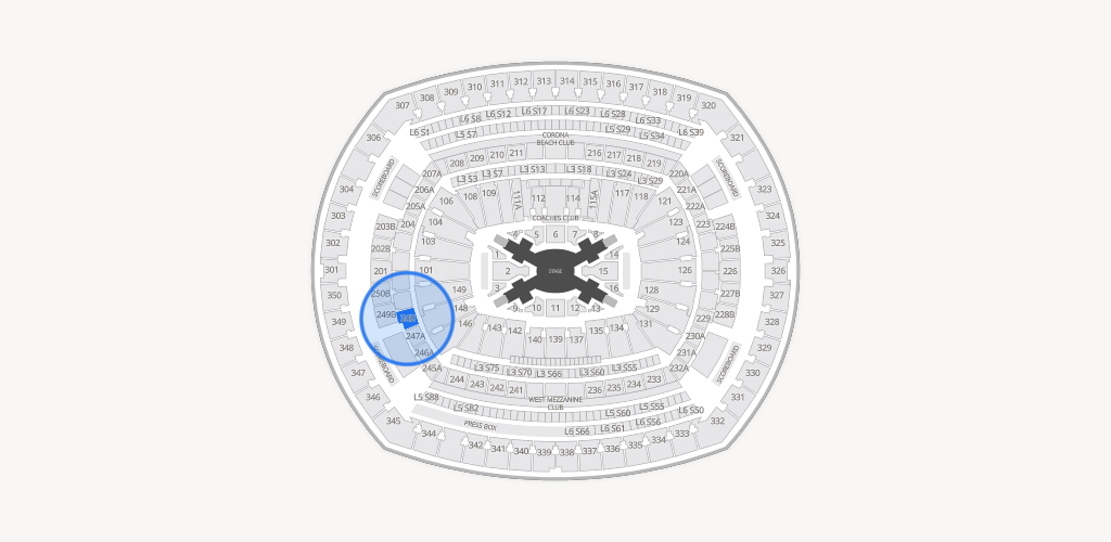 MetLife Stadium Seating Chart
