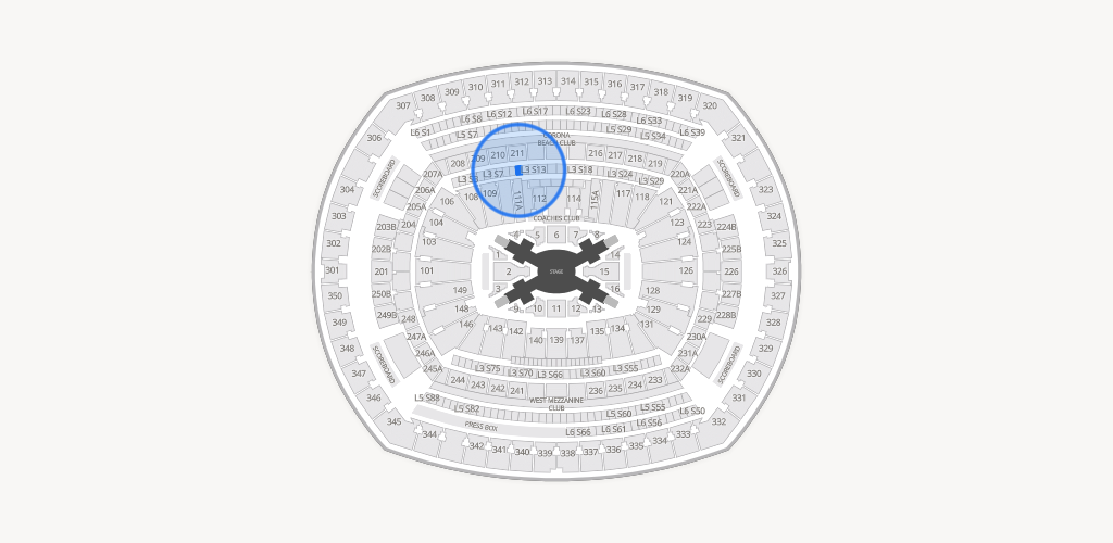MetLife Stadium Seating Chart